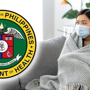 Cases of flu-like illnesses continue to drop, according to the Department of Health (DOH).