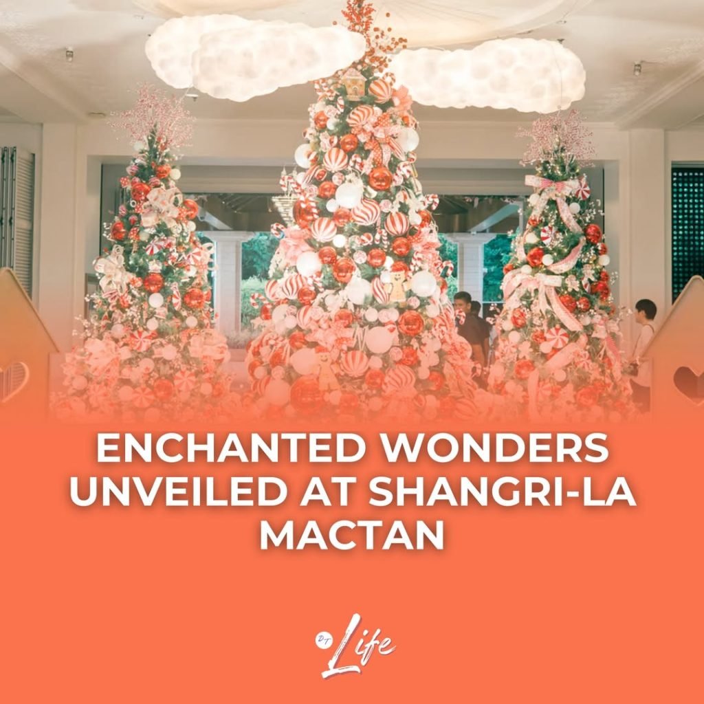 Christmas magic has descended upon Shangri-La Mactan, Cebu, as the prestigious resort ignited the festive season with a dazzling Christmas Tree Lighti