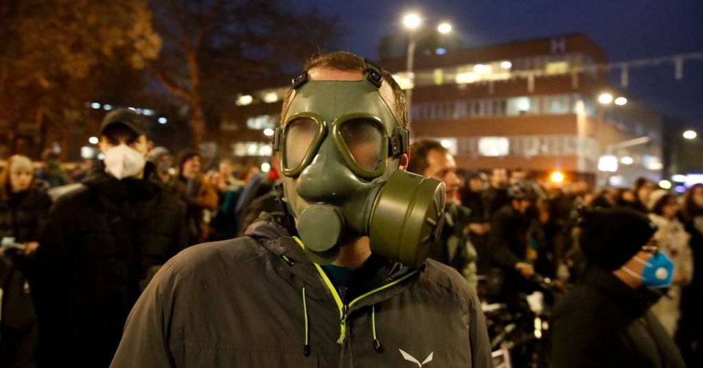 Citizens against smog: Protesters in North Macedonia demand action against pollution