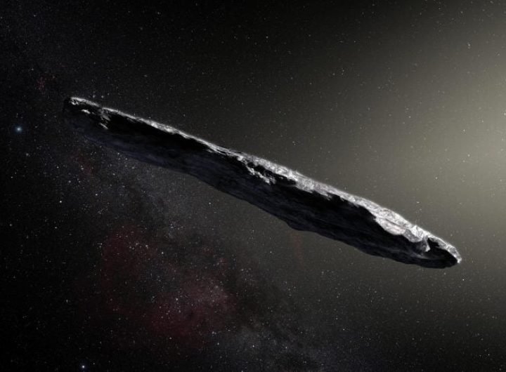 Oumuamua Artists Impression