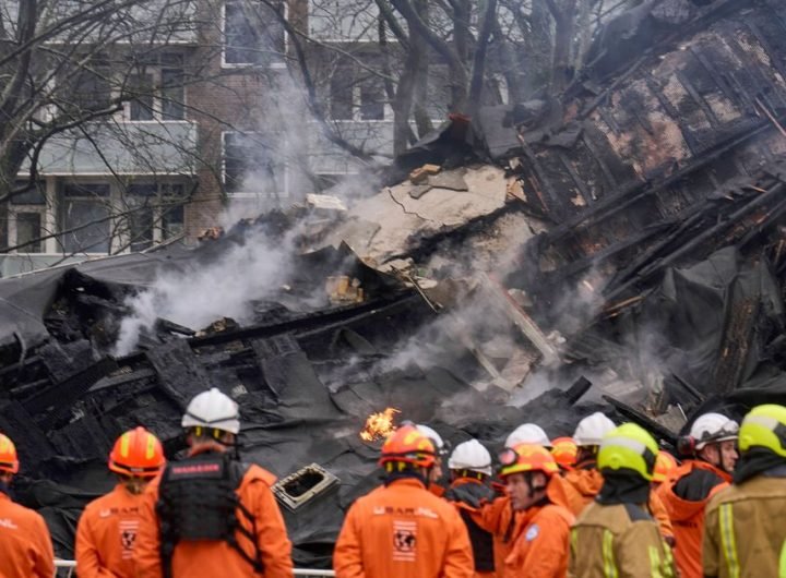 Dutch police arrest 3 with possible links to huge apartment explosion that killed 6 in The Hague