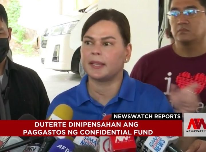 Duterte dinepensahan ang paggastos ng confidential funds | NewsWatch Reports