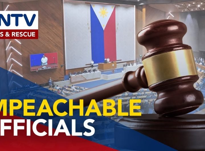 EXPLAINER: Sinu-sinong gov’t officials ang maaaring ma-impeach at anong kaso ang pasok sa proseso?