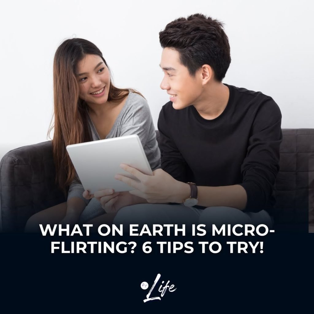 Ever heard of micro-flirting?  It's the subtle art of showing interest without going overboard. Here are 6 simple tips to try and see if it works for