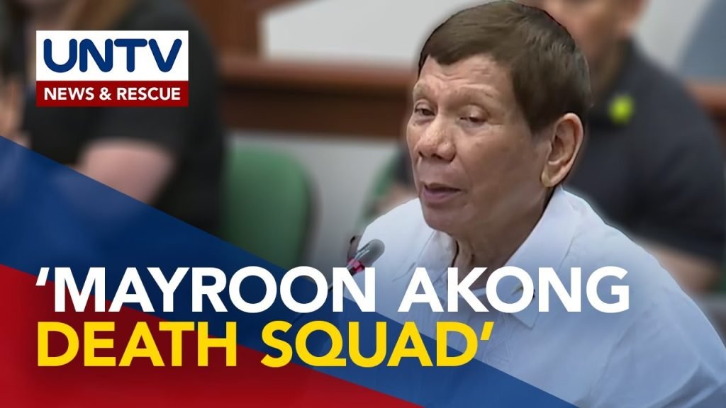 Ex-PRRD, inaming may death squads na ‘gangster’ ang miyembro; ilang direktiba sa drug war, inihayag