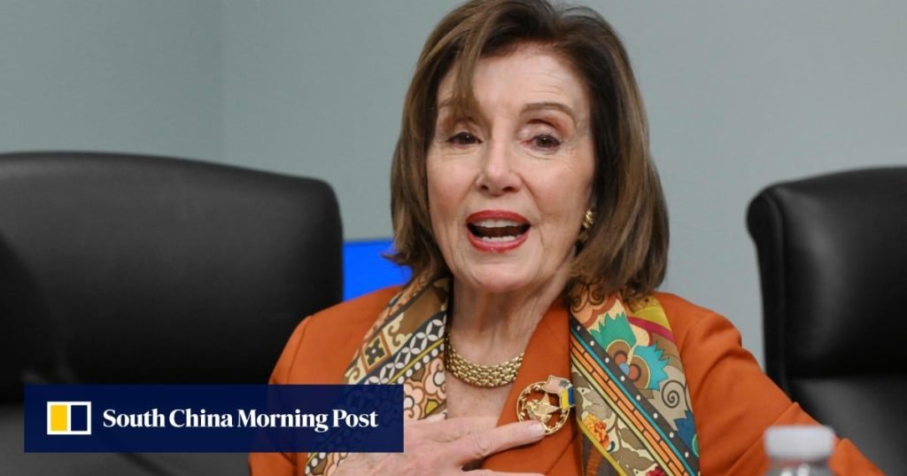 Ex-US House speaker Nancy Pelosi, 84, hospitalised after injury in Luxembourg