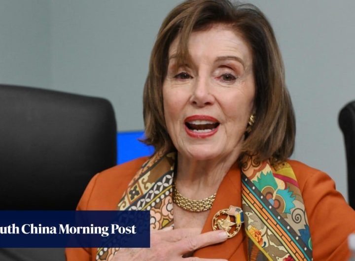 Ex-US House speaker Nancy Pelosi, 84, hospitalised after injury in Luxembourg