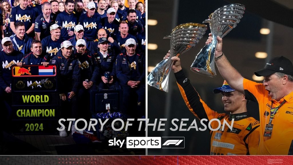 With the Formula One season having come to an end, we look back at how Red Bull's Max Verstappen overcame McLaren's Lando Norris to win a fourth straight world title.