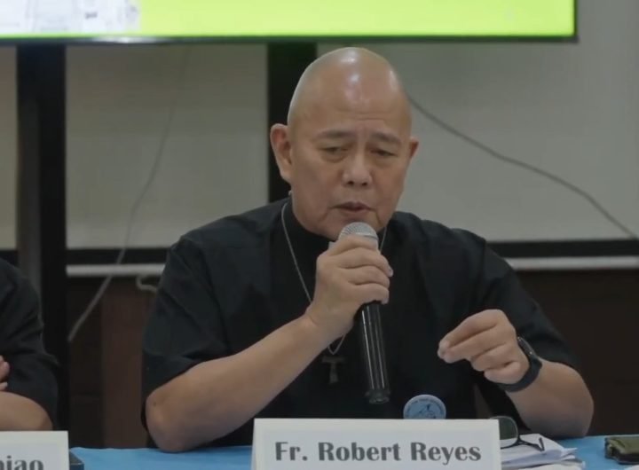 Father Robert Reyes, a pioneer of Clergy for Good Governance, says the Catholic Bishops’ Conference of the Philippines will reportedly discuss in Janu