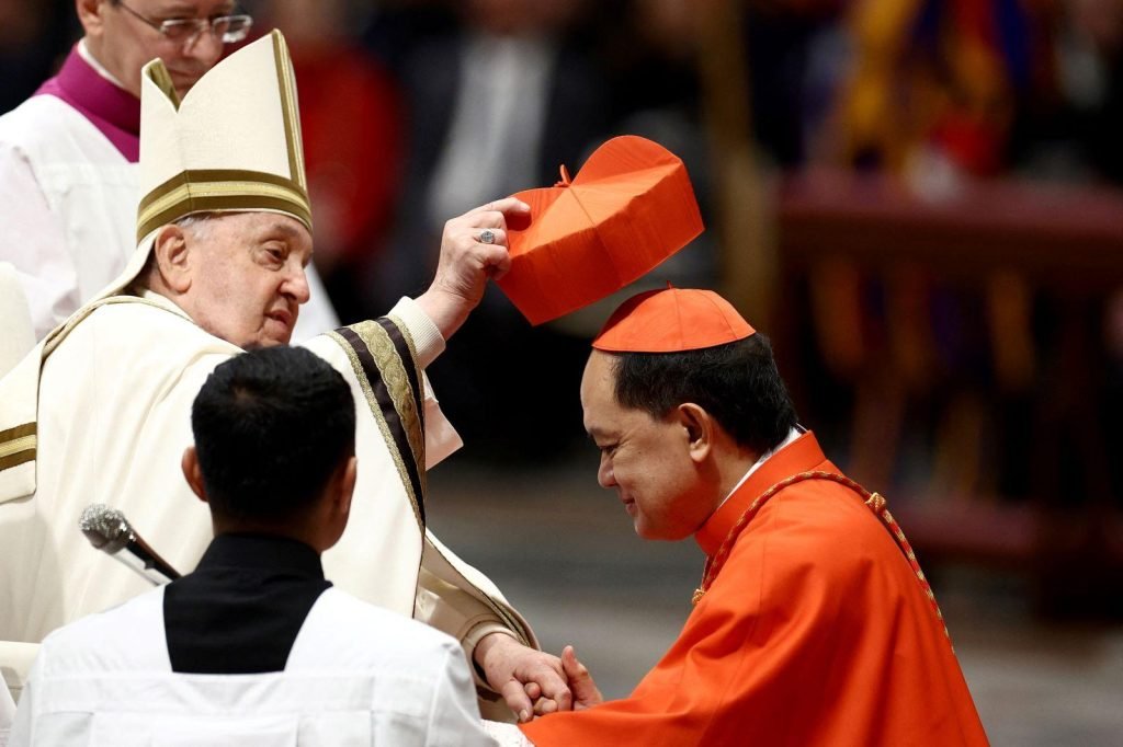 Filipino bishop Pablo Virgilio David now a cardinal