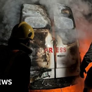 Five Gaza journalists killed in Israeli strike targeting armed group