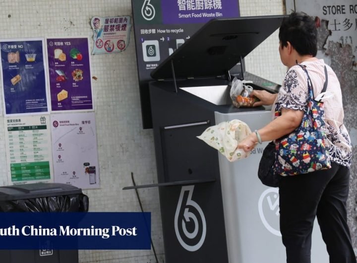 Food recycling surges at Hong Kong estates even without waste-charging scheme