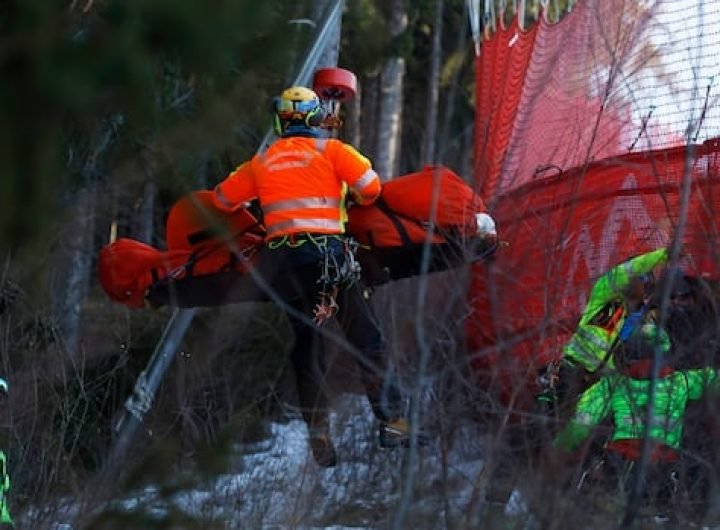 French skier Sarrazin to undergo surgery for brain bleed after downhill crash on 2026 Olympics slope