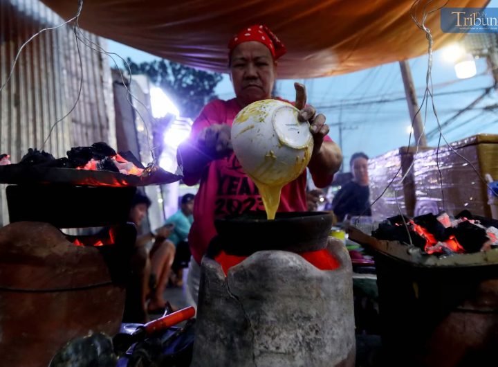 Fresh bibingka after Simbang Gabi