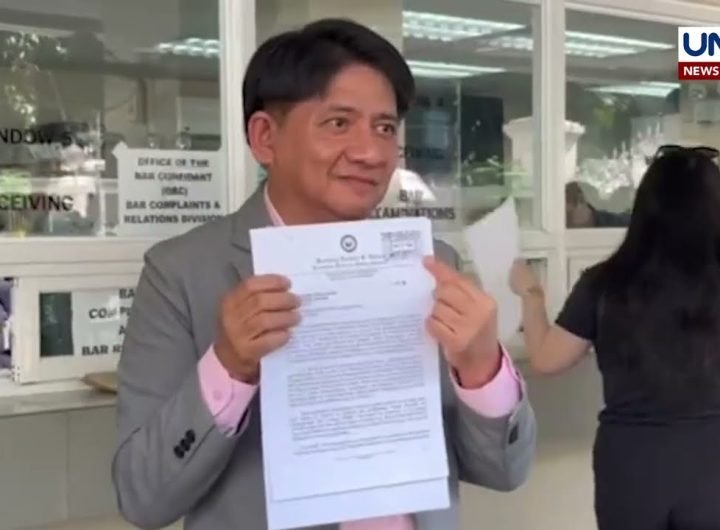 Gadon files a disbarment case vs VP Sara Duterte