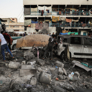 Gaza medics say Israeli strike kills five journalists, Israel says it hit militants