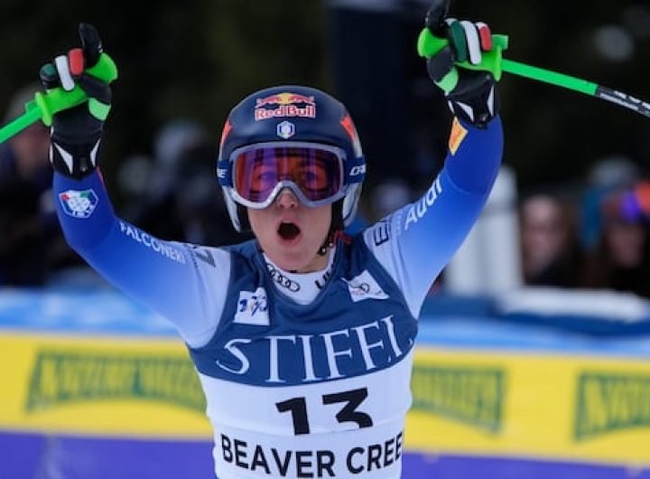 Goggia wins women's World Cup super-G at Beaver Creek on return from broken leg