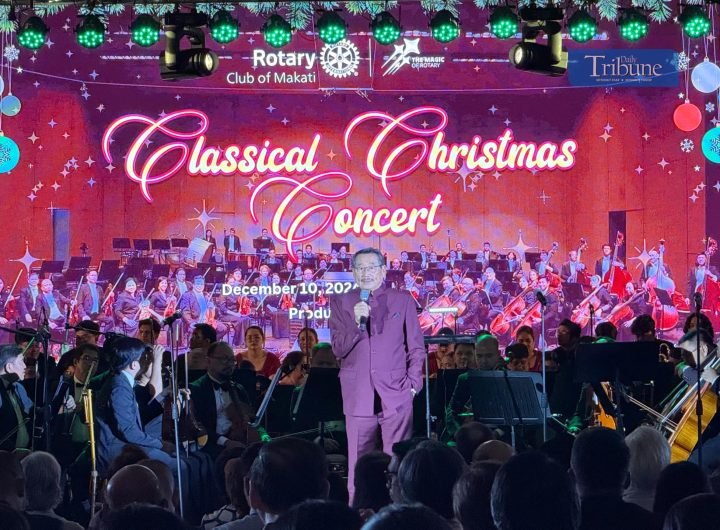 HAPPENING NOW: The “Classical Christmas Concert,” a special benefit event organized by the Rotary Club of Makati, is lighting up The Fifth at Rockwell