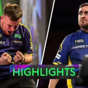 Luke Littler highlights against Ian White