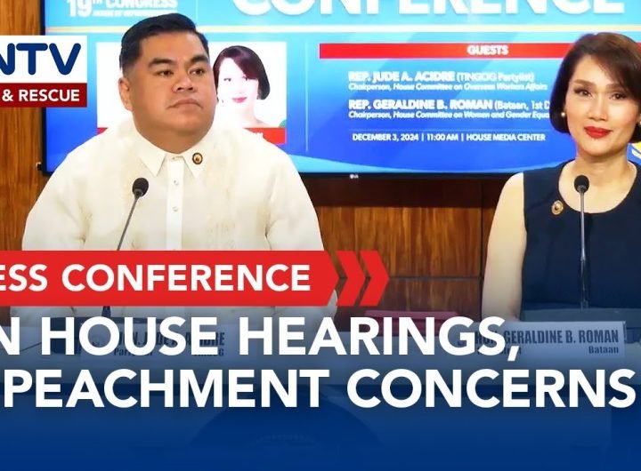 House of Representatives Press Conference on House hearings and Impeachment concerns | Dec. 3, 2024