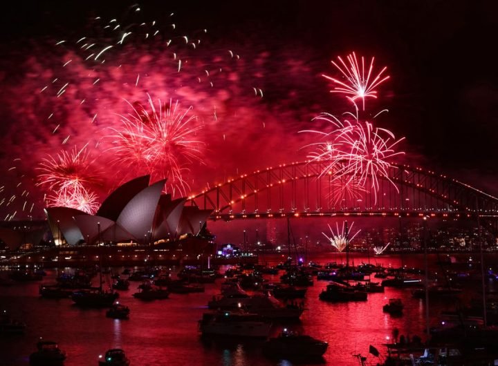 In pictures: New Year’s Eve celebrations kick off around the world