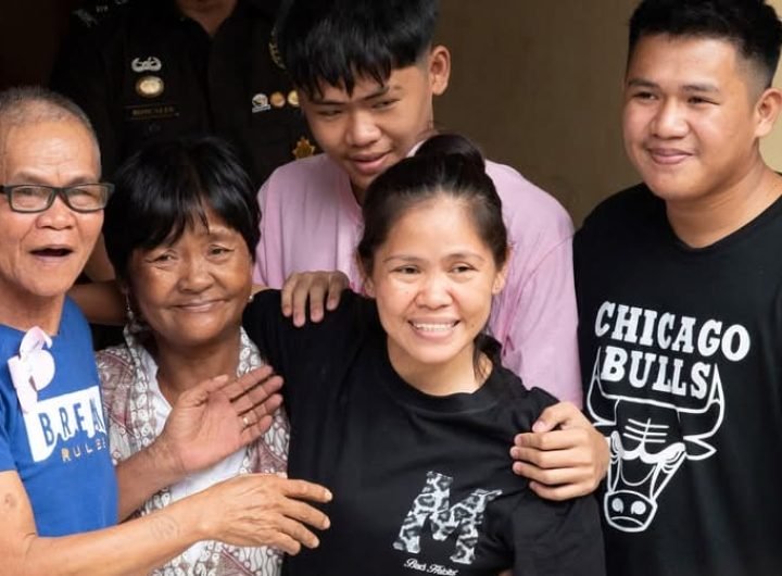 In the spirit of Christmas, the Bureau of Corrections (BuCor) allowed the family of Mary Jane Veloso to visit her this holiday season.