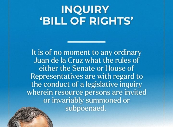 It is of no moment to any ordinary Juan de la Cruz what the rules of either the Senate or House of Representatives are with regard to the conduct of a