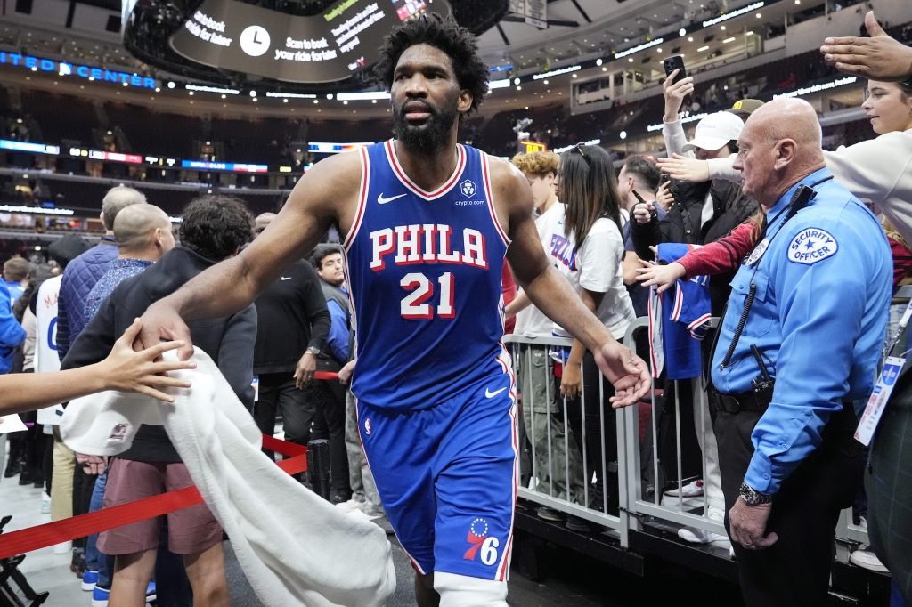 Joel Embiid 76ers NBA