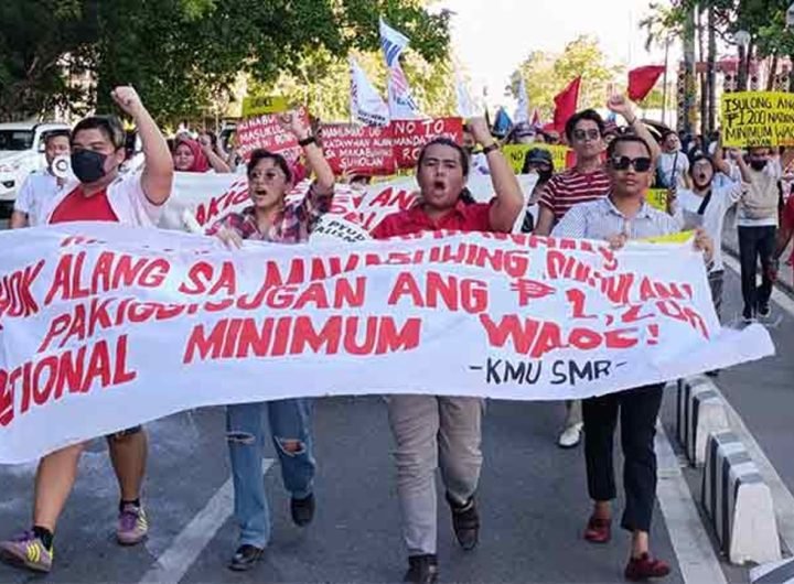 KMU-SMR and Bayan Muna Protest in Davao City