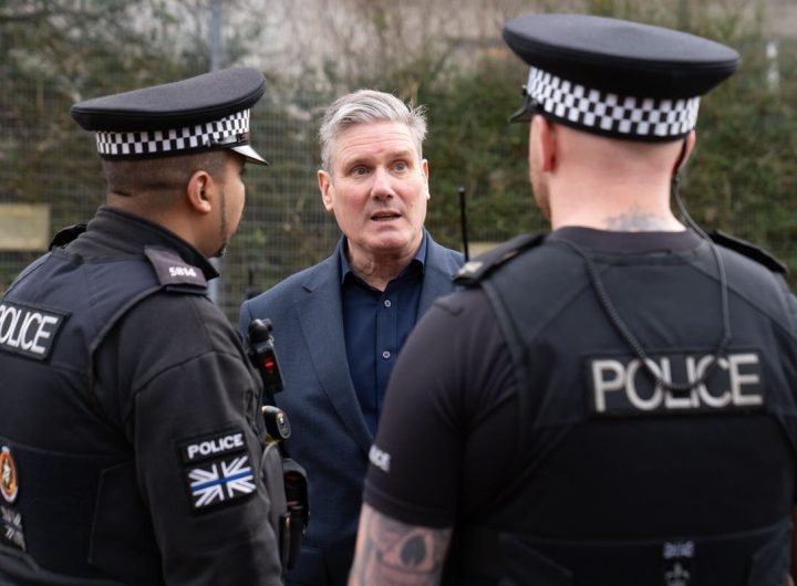 Keir Starmer speech live: Starmer to pledge more police on the beat as part of Labour’s ‘plan for change’