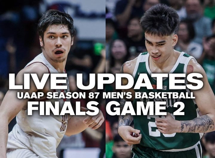 LIVE: UAAP Season 87 basketball Finals Game 2