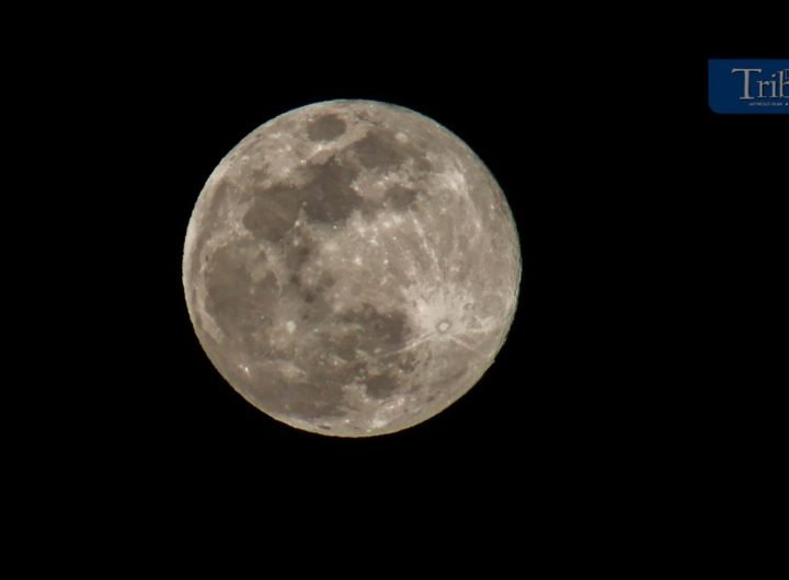 LOOK: The last full moon of 2024 rises over Laoag City on Sunday, 15 December, casting a glow of hope and renewal. As the year draws to a close, may i