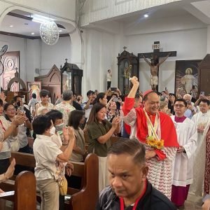 LOOK: WELCOME BACK, CARDINAL AMBO!