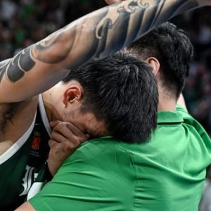 La Salle champion coach Topex Robinson was left in shock, just like everyone else, following two-time UAAP MVP Kevin Quiambao's latest endgame exploit