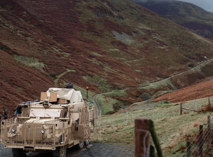 Laser gun that blasts drones & never runs out of ammo fired from UK armoured vehicle in military milestone