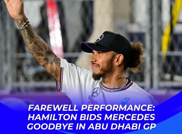 Lewis Hamilton bids farewell this weekend to Mercedes, the team that carried him to six world titles, as his future outfit Ferrari seeks to win a firs