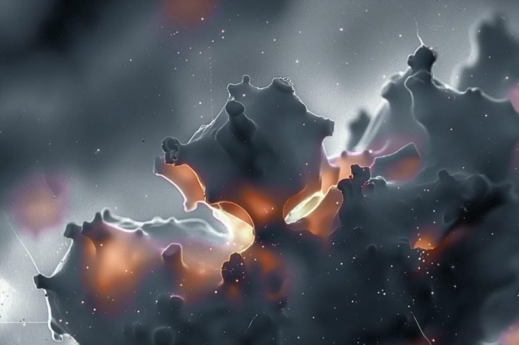 Chemistry Methane Conversion Catalyst Art Concept