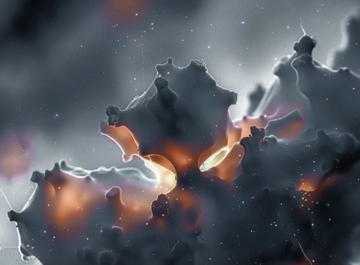 Chemistry Methane Conversion Catalyst Art Concept