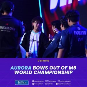 MPL PH Season 14 runner-up Aurora has been eliminated from the ongoing Mobile Legends M6 World Championship on Wednesday evening at the IOI Grand Exhi