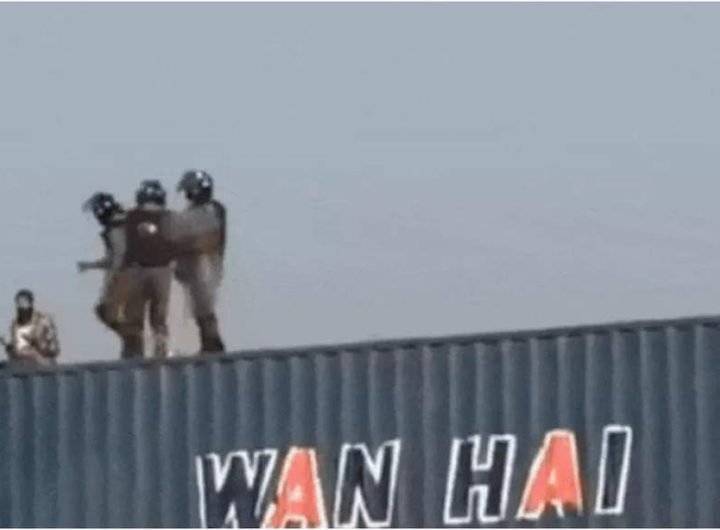 Man pushed from container is 'completely fine,' says Pakistan's information minister