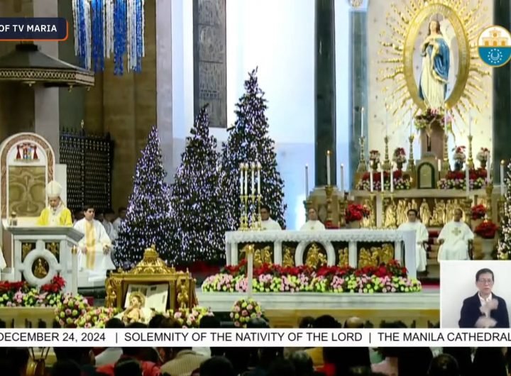 Manila Archbishop Jose Cardinal Advincula talks about finding hope in today’s world even if it mirrors the situation during the first Christmas, in hi