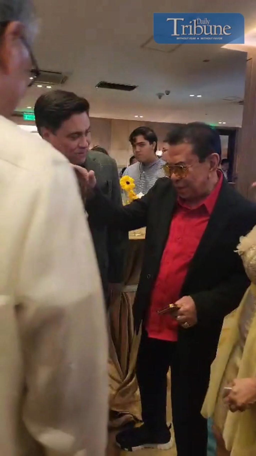 Manong Chavit Singson joins Senator Miguel Zubiri and distinguished guests at the Dusit Thani Hotel to celebrate the National Day of the Kingdom of Th