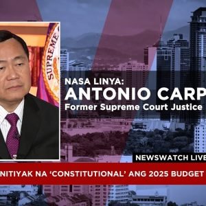 Marcos tinitiyak na 'constitutional' ang 2025 budget | NewsWatch Live