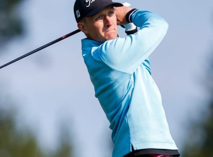 Marcus Kinhult battled back over the closing nine on Saturday to protect his lead in the third round of the Alfred Dunhill Championship in Malelane, S