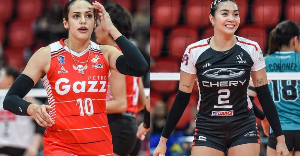 Mighty Petro Gazz wins its fourth straight in a stunning sweep of once-unbeaten Cignal, as veteran Chery Tiggo hands Galeries Tower its seventh five-s