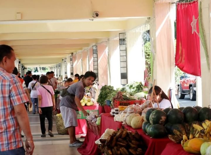 On Friday, 13 December 2024, pedestrians purchased fresh vegetables and other products from various stalls at the QC Fresh Market along the pathway of