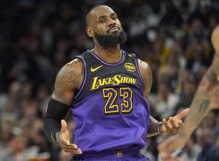 Los Angeles Lakers forward LeBron James  NBA