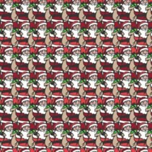 Only people with 20/20 vision & a high IQ can find the Bad Santa in this optical illusion in just 12 seconds