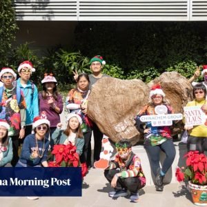 Operation Santa Claus: Hong Kong children with autism go on picnic in Nina Park