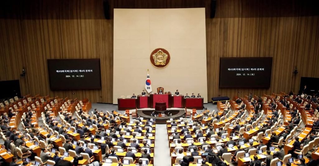 Opposition parties have launched the fresh impeachment vote, with large demonstrations taking place ahead of the vote.